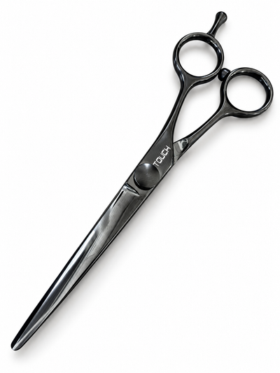 TK Master, forbice professionale da parrucchiere 5,5" e 6" in acciaio 440C Aichi con lama piatta - Forbici TOUCH