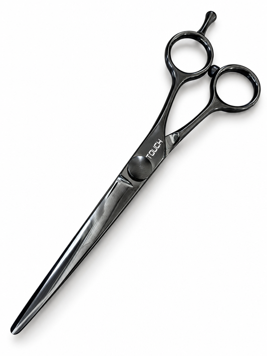 TK Master, forbice professionale da parrucchiere 5,5" e 6" in acciaio 440C Aichi con lama piatta - Forbici TOUCH
