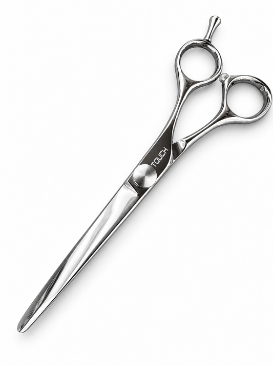 ELLE PRO Cut, dettaglio della forbice da parrucchiere con punta sottile e cuscinetto a sfere - Forbici TOUCH